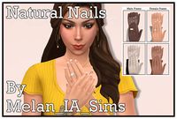 Since the spa day bare nails are broken I decided to mess around and make my own! It was desperately needed I think especially since not everyone wears or even likes polish. Base Game...