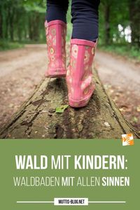 Wald tut gut! Auch und vor allem Kindern. In Zeiten von Handy, Tablet & Co. müssen die Kinder ihre Sinne wieder schärfen und zur Ruhe kommen und das klappt am besten im Wald!
