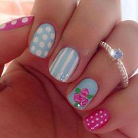 50 unique nail art designs 2016 - style you 7