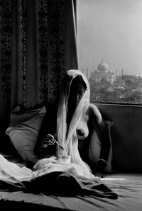 Domes of Fame, Taj Mahal, 1985 by Raghu Rai
