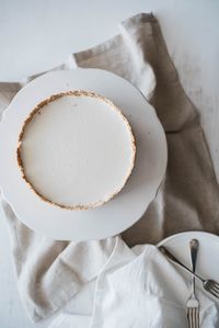 Coconut Custard Tart – By the Sea #vegan