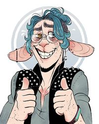 🔪🥩jude clark🥩🔪 on Instagram: “completed commission for nerdygingerandproud on tumblr, feat. their DnD character, Art! due to the holiday season there were a few delays…”