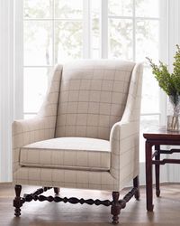 Sereno is a collection of luxurious woven fabrics from Thibaut, made in Italy. Timeless and handsome patterns in rich neutrals and soothing blues mix to create a stunning array of lush fabrics that are ready for upholstery with no backing required.