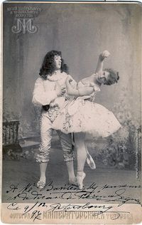 Pierina Legnani in the ballet Bluebeard (taken from Dance Open's facebook page)