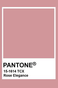 Pantone Rose Elegance (old name: Blush)