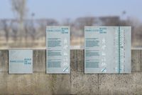 Signalétique du nouveau Parc des rives de Seine 2017, Paris