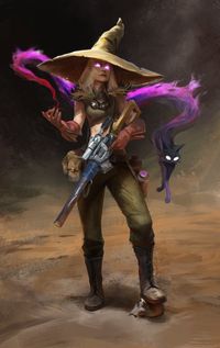 Post-Apocalyptic Witch by Egor Kapustin : ImaginaryCharacters