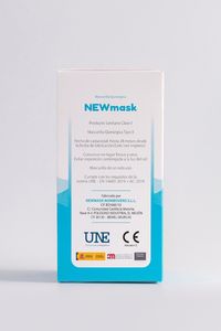 fotografía de mascarillas quirúrgicas Newmask