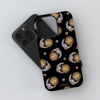 Black Sun Moon Tough Phone Case, For iPhone 13 Mini 12 Pro Max Samsung Galaxy S22 Ultra Note 10 Plus Pixel 3 4AXL With Mystic Design by TheUrbanFlair on Etsy