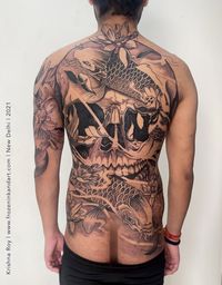 Best tattoo artist in Delhi India Krishna Roy at Frozen Ink And Art, Delhi India