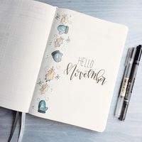 Idées de mise en page aux inspirations automnales pour votre Bullet Journal !