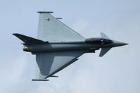 German Eurofighter Typhoon jet fighter aircraft
