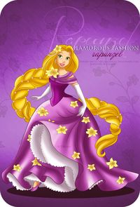 Glamorous Fashion Rapunzel by selinmarsou