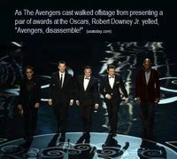 "Avengers, disassemble!"