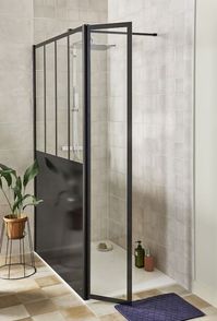 Une verrière pour ma douche - TRAITS D'CO Magazine