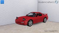 The Sims 4 - 1997 Mazda RX-7 | Modern Crafter CC on Patreon