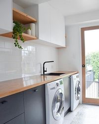 Laundry colour to match bathroom?