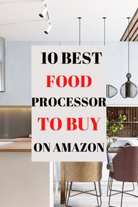 Looking for the best food processors? Here we listed the 10 food processors to buy on amazon in 2022. #foodprocessor #bestfoodprocessor