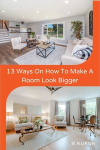 Whether you’re decorating a studio apartment or just want a guest room in the house to look bigger, there are several interior decor tricks you can try to make a room look bigger.