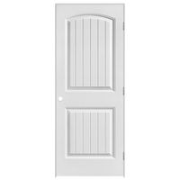 Masonite 36 in. x 80 in. Solidoor Cheyenne 2-Panel Solid-Core Smooth Primed Composite Single Prehung Interior Door - 19747 - The Home Depot
