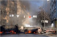 En descendant vers Maidan photo Bernard Grua