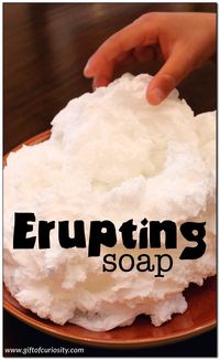 Erupting soap | Expanding soap | Exploding soap | Put a bar of Ivory soap into the microwave and observe what happens | soap science || Gift of Curiosity