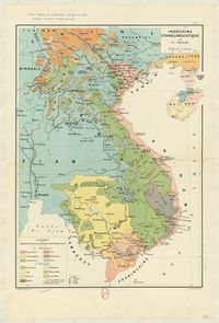 1917 Indochine ethnolinguistique - Bản đồ các chủng tộc tạ… | Flickr
