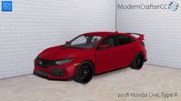 The Sims 4 - 2018 Honda Civic Type R | Modern Crafter CC on Patreon