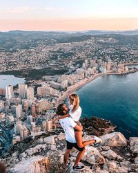One of our favorite places in Spain 😍 Save this pin as Inspiration for your next trip to Spain and a beautiful and creative photo idea. #toptraveldestinations #travelinspiration #travelcouple #spain #mariefeandjakesnow