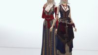 Character - Keira Metz from The Witcher 3: Wild Hunt New mesh 1 color For female Full body Set contains: dress and necklace Model by MoogleOutFitters DOWNLOAD If you need Keira hair, then write in private messages and maybe I’ll give them to you