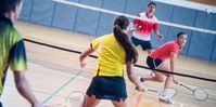 6 Badminton Exercises that can be used in classroom to warm up and learn skills- JW