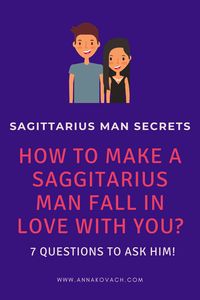 So, you’ve got a crush on a Sagittarius man! These fire signs are exciting, sexy, fun-loving – and fickle. They’re not the easiest to pin down, and their restless search for novelty often makes them the guy who plays the field. However, there are some exceptions, especially when you’re asking the right questions to capture his heart! Continue reading and find out how to make your Saggitarius man fall deeply in love with you!