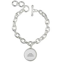Create your own custom, personalized, UV resistant and waterproof, sterling silver plated round photo charm bracelet. The perfect gift for Mother’s Day, Birthdays, Weddings, and more.