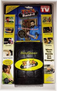 Tool Band It Billy Mays Magnetic Arm Band for holding your Tools 812848010130