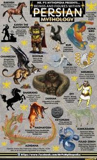 #mythology, #Persian