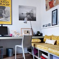 bench with storing space