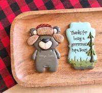 𝐓𝐡𝐞 𝐕𝐢𝐧𝐭𝐚𝐠𝐞 𝐂𝐨𝐨𝐤𝐢𝐞 𝐉𝐚𝐫 (𝐍𝐚𝐨𝐦𝐢) on Instagram: “🌸 Outdoors Papa Bear Cookie Cutter is available on the website of @howsweetisthat ! On the website shop for my business name under…”
