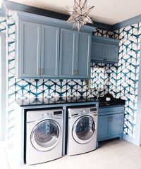 Shibori Star Wallpaper • Designer Tie Dye • Milton & King