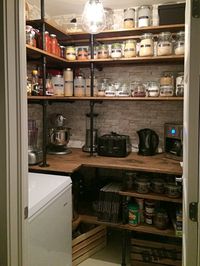 5' x 5' Perfect Industrial look Pantry