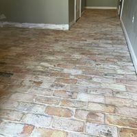 This is the brick floor plan we are doing for our Mud room #mudroom #brickfloor #chicagobrick