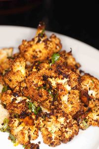 The most fabulous cauliflower dish you have ever eaten. Roasted Cauliflower with Red Chile, Cilantro & Lime.