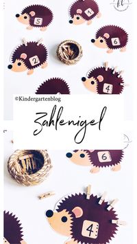 Diese schöne Herbstktivität für den Kindergarten und zu Hause ist ganz schnell gebastelt. Vorlage ausdrucken und laminieren, Klammern besorgen und los geht’s. Die Vorlage findest du hier