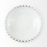 Mercana Basin Off-White Ceramic Decorative Bowl 67677 | Bellacor
