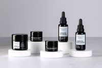 Gama de cosméticos de Skin Perfection de Bluevert, diseñados para el cuidado facial.