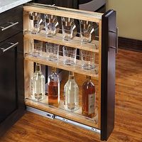 RAS-432-BF-3C | Rev-A-Shelf Wood 3" (76mm) Base Cabinet Filler Organizer | thehardwarehut.com