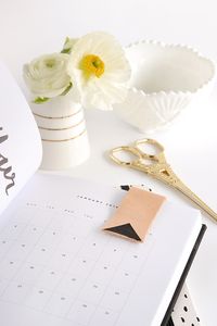 DIY leather magnetic bookmarks | make and tell
