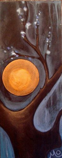 Saatchi Online Artist: Mo Kelly; Acrylic, Painting "Blossom"