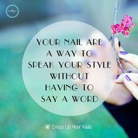 Life Motivation Quotes for beauty lady with manicure nails