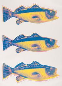Andy Warhol, (1928-1987), 1983, Fish (F. & S. IIIA.41), Screenprint. on ArtStack #andy-warhol #art