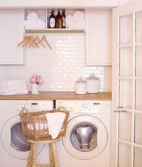 30+ Nice and Wonderful Scandinavian Laundry Room Design Ideas